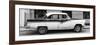 Cuba Fuerte Collection Panoramic BW - American Classic Car in Havana II-Philippe Hugonnard-Framed Photographic Print