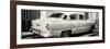 Cuba Fuerte Collection Panoramic BW - American Classic Car-Philippe Hugonnard-Framed Photographic Print