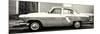 Cuba Fuerte Collection Panoramic BW - American Classic Car-Philippe Hugonnard-Mounted Photographic Print