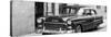 Cuba Fuerte Collection Panoramic BW - Beautiful Classic American Car II-Philippe Hugonnard-Stretched Canvas