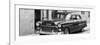 Cuba Fuerte Collection Panoramic BW - Beautiful Classic American Car II-Philippe Hugonnard-Framed Photographic Print