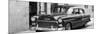 Cuba Fuerte Collection Panoramic BW - Beautiful Classic American Car II-Philippe Hugonnard-Mounted Photographic Print