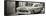 Cuba Fuerte Collection Panoramic BW - Beautiful Classic American Car-Philippe Hugonnard-Framed Stretched Canvas