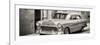 Cuba Fuerte Collection Panoramic BW - Beautiful Classic American Car-Philippe Hugonnard-Framed Photographic Print