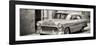 Cuba Fuerte Collection Panoramic BW - Beautiful Classic American Car-Philippe Hugonnard-Framed Photographic Print