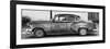 Cuba Fuerte Collection Panoramic BW - Beautiful Vintage Car-Philippe Hugonnard-Framed Photographic Print