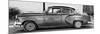 Cuba Fuerte Collection Panoramic BW - Beautiful Vintage Car-Philippe Hugonnard-Mounted Photographic Print