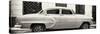 Cuba Fuerte Collection Panoramic BW - Bel Air Classic Car II-Philippe Hugonnard-Stretched Canvas