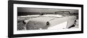 Cuba Fuerte Collection Panoramic BW - Cabriolet Classic Car-Philippe Hugonnard-Framed Photographic Print