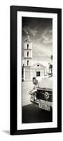 Cuba Fuerte Collection Panoramic BW - Church in Santa Clara-Philippe Hugonnard-Framed Photographic Print