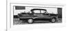 Cuba Fuerte Collection Panoramic BW - Classic Car in Trinidad II-Philippe Hugonnard-Framed Photographic Print