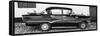 Cuba Fuerte Collection Panoramic BW - Classic Car in Trinidad II-Philippe Hugonnard-Framed Stretched Canvas