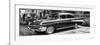 Cuba Fuerte Collection Panoramic BW - Classic Car in Vinales II-Philippe Hugonnard-Framed Photographic Print