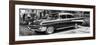 Cuba Fuerte Collection Panoramic BW - Classic Car in Vinales II-Philippe Hugonnard-Framed Photographic Print