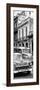 Cuba Fuerte Collection Panoramic BW - Classic Cars in Havana II-Philippe Hugonnard-Framed Photographic Print