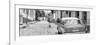 Cuba Fuerte Collection Panoramic BW - Colorful Street Scene in Trinidad II-Philippe Hugonnard-Framed Photographic Print