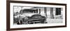 Cuba Fuerte Collection Panoramic BW - Cuban Chevy II-Philippe Hugonnard-Framed Photographic Print