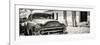 Cuba Fuerte Collection Panoramic BW - Cuban Chevy-Philippe Hugonnard-Framed Photographic Print