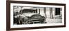 Cuba Fuerte Collection Panoramic BW - Cuban Chevy-Philippe Hugonnard-Framed Photographic Print