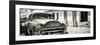 Cuba Fuerte Collection Panoramic BW - Cuban Chevy-Philippe Hugonnard-Framed Photographic Print