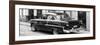 Cuba Fuerte Collection Panoramic BW - Cuban Classic Car in Havana II-Philippe Hugonnard-Framed Photographic Print