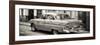 Cuba Fuerte Collection Panoramic BW - Cuban Classic Car in Havana III-Philippe Hugonnard-Framed Photographic Print