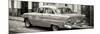 Cuba Fuerte Collection Panoramic BW - Cuban Classic Car in Havana III-Philippe Hugonnard-Mounted Photographic Print