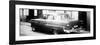 Cuba Fuerte Collection Panoramic BW - Cuban Classic Car in Havana-Philippe Hugonnard-Framed Photographic Print