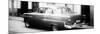 Cuba Fuerte Collection Panoramic BW - Cuban Classic Car in Havana-Philippe Hugonnard-Mounted Photographic Print