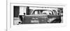 Cuba Fuerte Collection Panoramic BW - Cuban Classic Car-Philippe Hugonnard-Framed Photographic Print