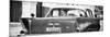 Cuba Fuerte Collection Panoramic BW - Cuban Classic Car-Philippe Hugonnard-Mounted Photographic Print