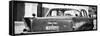 Cuba Fuerte Collection Panoramic BW - Cuban Classic Car-Philippe Hugonnard-Framed Stretched Canvas