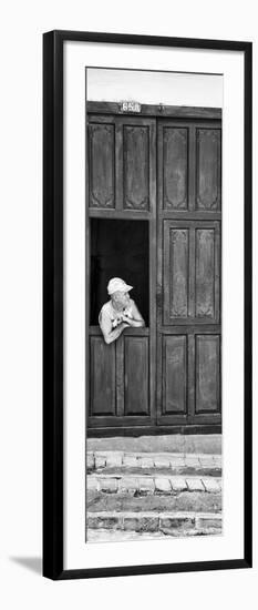 Cuba Fuerte Collection Panoramic BW - Cuban Looks-Philippe Hugonnard-Framed Photographic Print