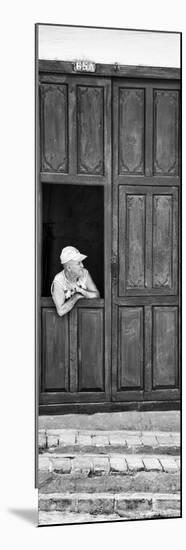 Cuba Fuerte Collection Panoramic BW - Cuban Looks-Philippe Hugonnard-Mounted Photographic Print