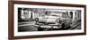 Cuba Fuerte Collection Panoramic BW - Cuban Retro Car-Philippe Hugonnard-Framed Photographic Print