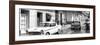 Cuba Fuerte Collection Panoramic BW - Cuban Street Scene II-Philippe Hugonnard-Framed Photographic Print