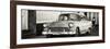 Cuba Fuerte Collection Panoramic BW - Cuban Street Scene-Philippe Hugonnard-Framed Photographic Print