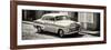Cuba Fuerte Collection Panoramic BW - Cuban Taxi-Philippe Hugonnard-Framed Photographic Print