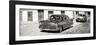 Cuba Fuerte Collection Panoramic BW - Cuban Taxis II-Philippe Hugonnard-Framed Photographic Print