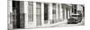 Cuba Fuerte Collection Panoramic BW - Cuban Urban Scene-Philippe Hugonnard-Mounted Photographic Print