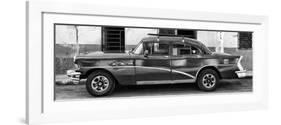 Cuba Fuerte Collection Panoramic BW - Havana Classic American Car-Philippe Hugonnard-Framed Photographic Print