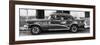 Cuba Fuerte Collection Panoramic BW - Havana Classic American Car-Philippe Hugonnard-Framed Photographic Print