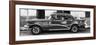 Cuba Fuerte Collection Panoramic BW - Havana Classic American Car-Philippe Hugonnard-Framed Photographic Print