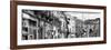 Cuba Fuerte Collection Panoramic BW - Havana Facades II-Philippe Hugonnard-Framed Photographic Print