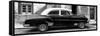 Cuba Fuerte Collection Panoramic BW - Havana's Vintage Car II-Philippe Hugonnard-Framed Stretched Canvas