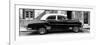 Cuba Fuerte Collection Panoramic BW - Havana's Vintage Car II-Philippe Hugonnard-Framed Photographic Print