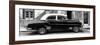 Cuba Fuerte Collection Panoramic BW - Havana's Vintage Car II-Philippe Hugonnard-Framed Photographic Print