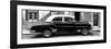 Cuba Fuerte Collection Panoramic BW - Havana's Vintage Car II-Philippe Hugonnard-Framed Photographic Print