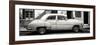 Cuba Fuerte Collection Panoramic BW - Havana's Vintage Car-Philippe Hugonnard-Framed Photographic Print