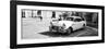 Cuba Fuerte Collection Panoramic BW - Main square of Santa Clara II-Philippe Hugonnard-Framed Photographic Print